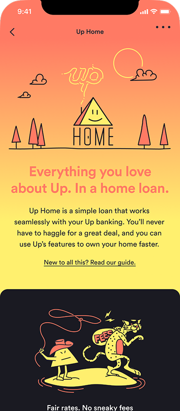 Up Home product screenshot